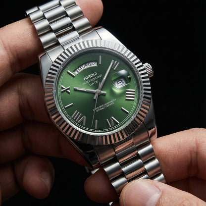 Nibosi® Royale Silver - 40MM