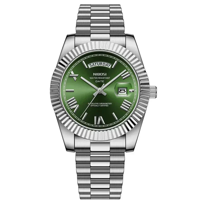 Nibosi® Royale Silver - 40MM
