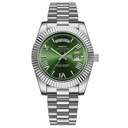 Nibosi® Royale Silver - 40MM