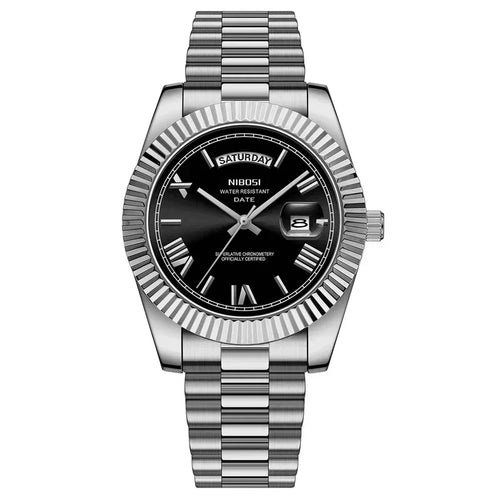 Nibosi® Royale Silver - 40MM