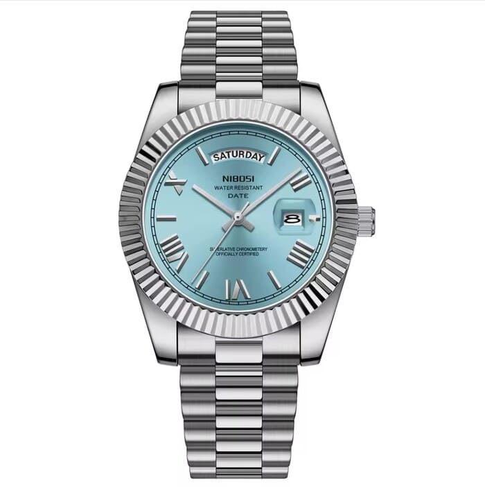 Nibosi® Royale Silver - 40MM