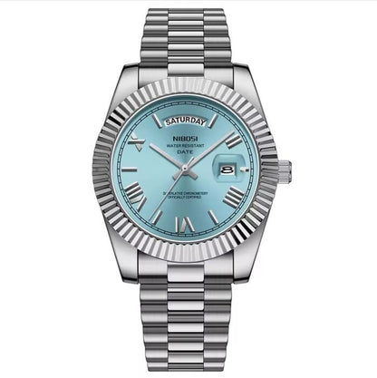 Nibosi® Royale Silver - 40MM